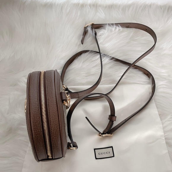 Gucci Ophidia monogram round backpack - Picture 4 of 9